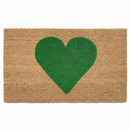 Calloway Mills Entrance Mat, Coir, Natural, Red 106721729